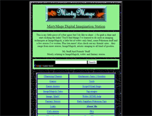 Tablet Screenshot of mistymage.com